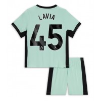 Chelsea Romeo Lavia #45 Tredje Tröja Barn 2023-24 Kortärmad (+ Korta byxor)